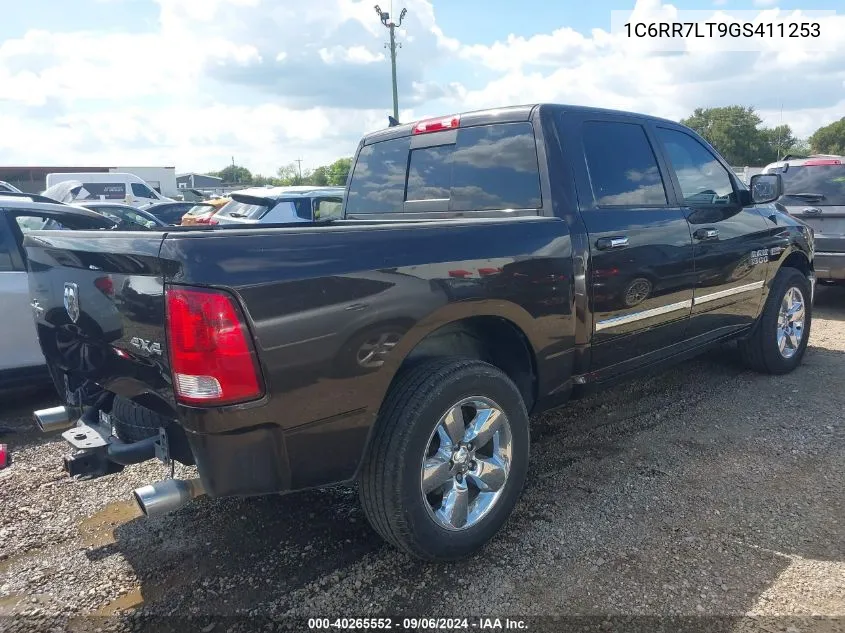 2016 Ram 1500 Lone Star VIN: 1C6RR7LT9GS411253 Lot: 40265552