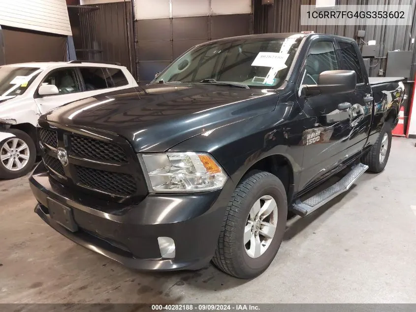 1C6RR7FG4GS353602 2016 Ram 1500 Express