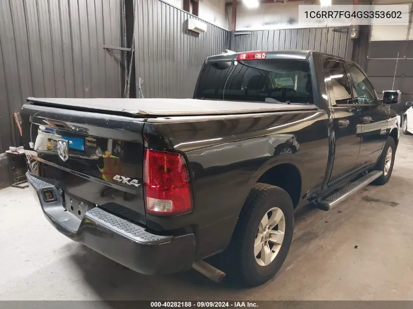 1C6RR7FG4GS353602 2016 Ram 1500 Express