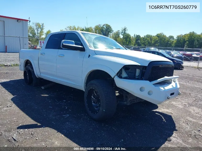 2016 Ram 1500 Laramie VIN: 1C6RR7NT7GS260779 Lot: 40284698