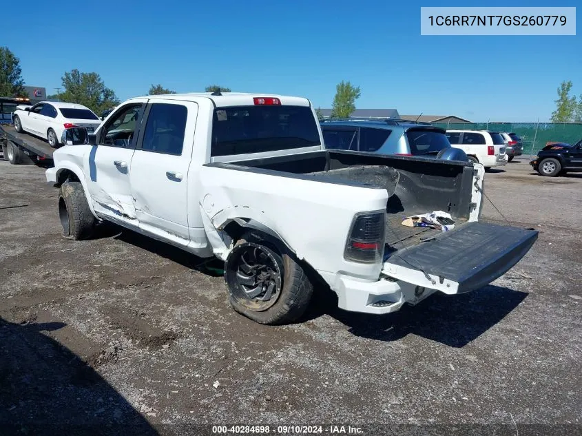 2016 Ram 1500 Laramie VIN: 1C6RR7NT7GS260779 Lot: 40284698