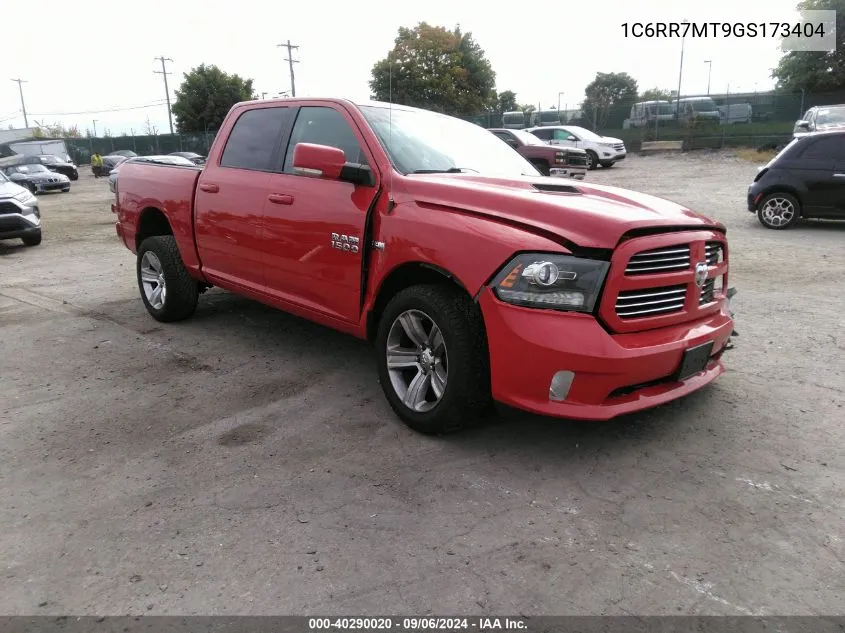 2016 Ram 1500 Sport VIN: 1C6RR7MT9GS173404 Lot: 40290020