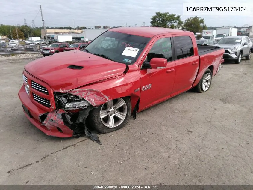 2016 Ram 1500 Sport VIN: 1C6RR7MT9GS173404 Lot: 40290020