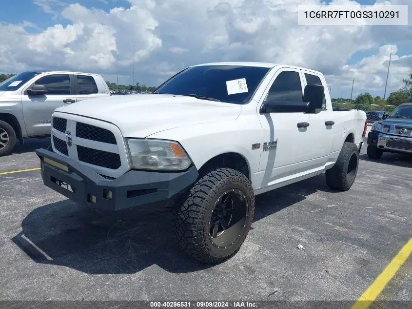 1C6RR7FT0GS310291 2016 Ram 1500 Express