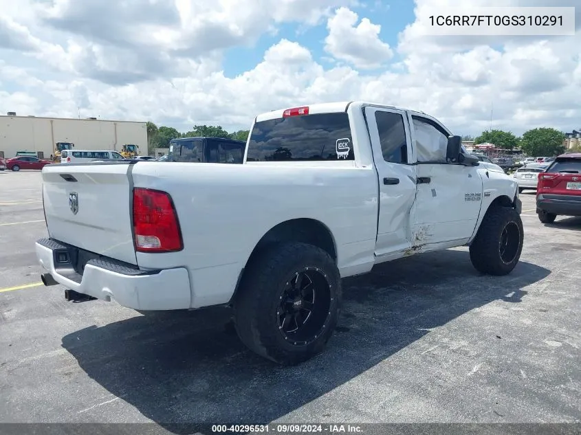 1C6RR7FT0GS310291 2016 Ram 1500 Express