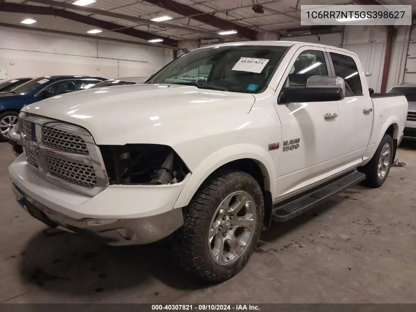 2016 Ram 1500 Laramie VIN: 1C6RR7NT5GS398627 Lot: 40307821