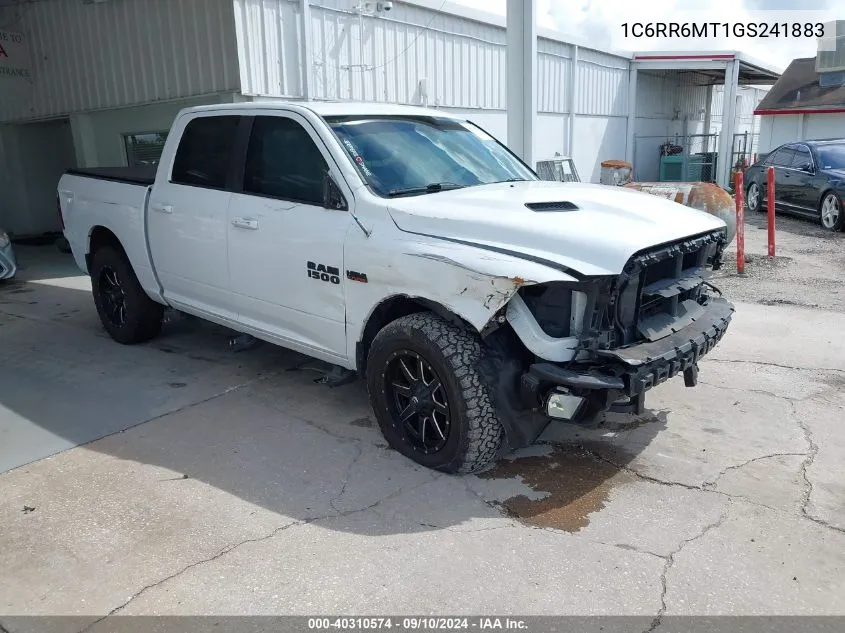 2016 Ram 1500 Sport VIN: 1C6RR6MT1GS241883 Lot: 40310574