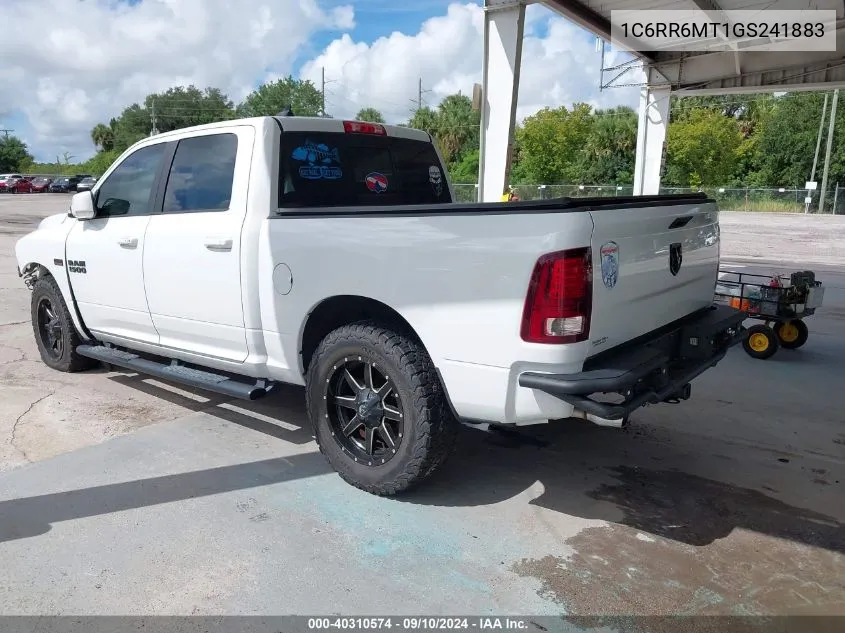 1C6RR6MT1GS241883 2016 Ram 1500 Sport