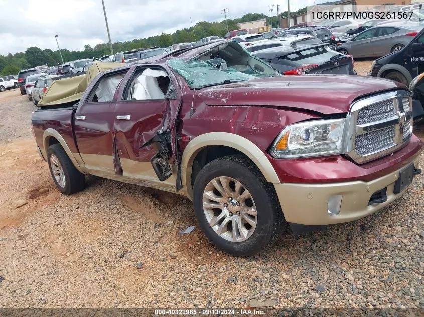 2016 Ram 1500 Longhorn VIN: 1C6RR7PM0GS261567 Lot: 40322965