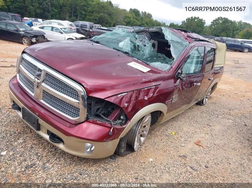 2016 Ram 1500 Longhorn VIN: 1C6RR7PM0GS261567 Lot: 40322965