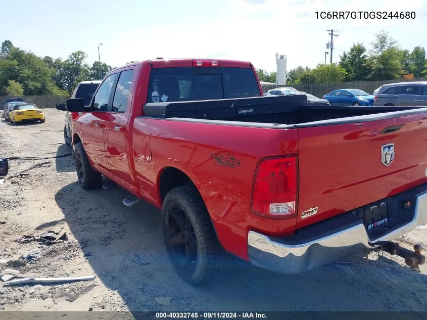 1C6RR7GT0GS244680 2016 Ram 1500 Slt