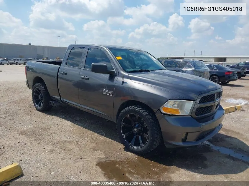 2016 Ram 1500 Express VIN: 1C6RR6FG1GS405018 Lot: 40335408