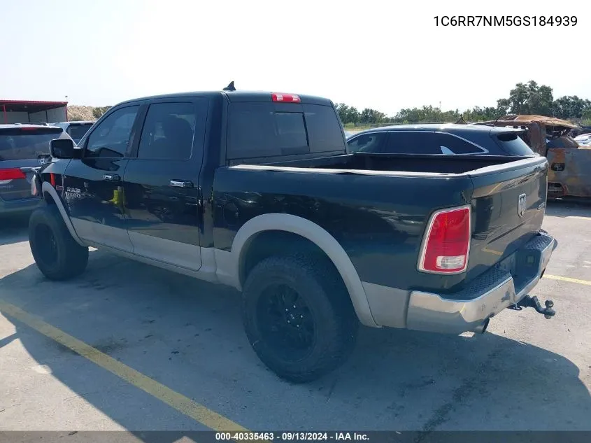 1C6RR7NM5GS184939 2016 Ram 1500 Laramie