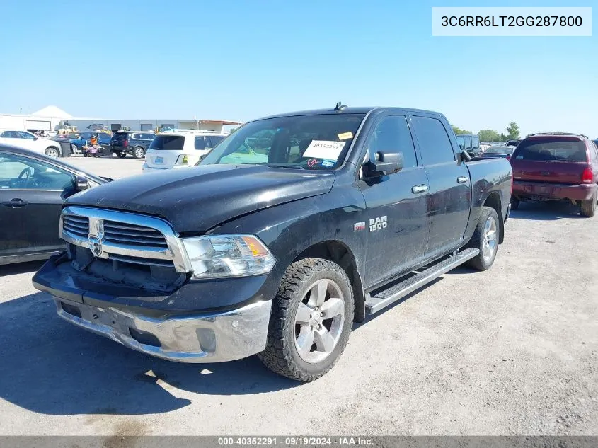 3C6RR6LT2GG287800 2016 Ram 1500 Lone Star