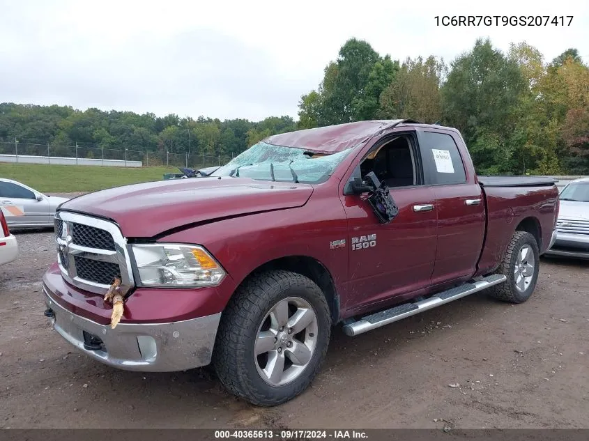 2016 Ram 1500 Big Horn VIN: 1C6RR7GT9GS207417 Lot: 40365613