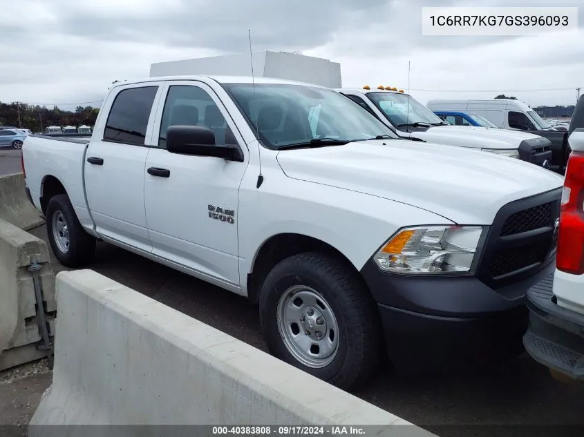 2016 Ram 1500 St VIN: 1C6RR7KG7GS396093 Lot: 40383808