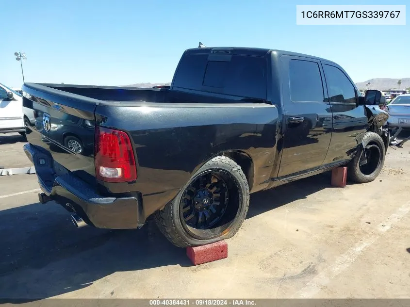 2016 Ram 1500 Sport VIN: 1C6RR6MT7GS339767 Lot: 40384431