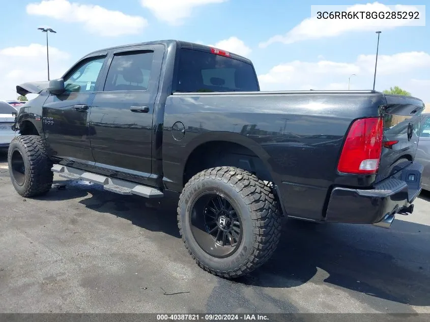 3C6RR6KT8GG285292 2016 Ram 1500 St