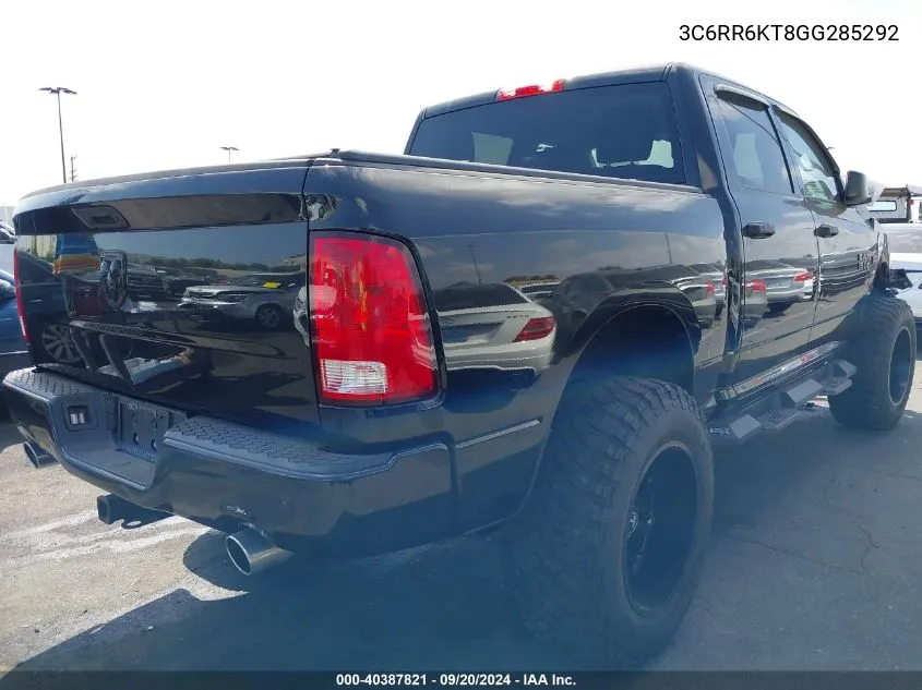 3C6RR6KT8GG285292 2016 Ram 1500 St