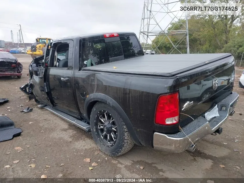 2016 Ram 1500 Slt VIN: 3C6RR7LT7GG174625 Lot: 40387913