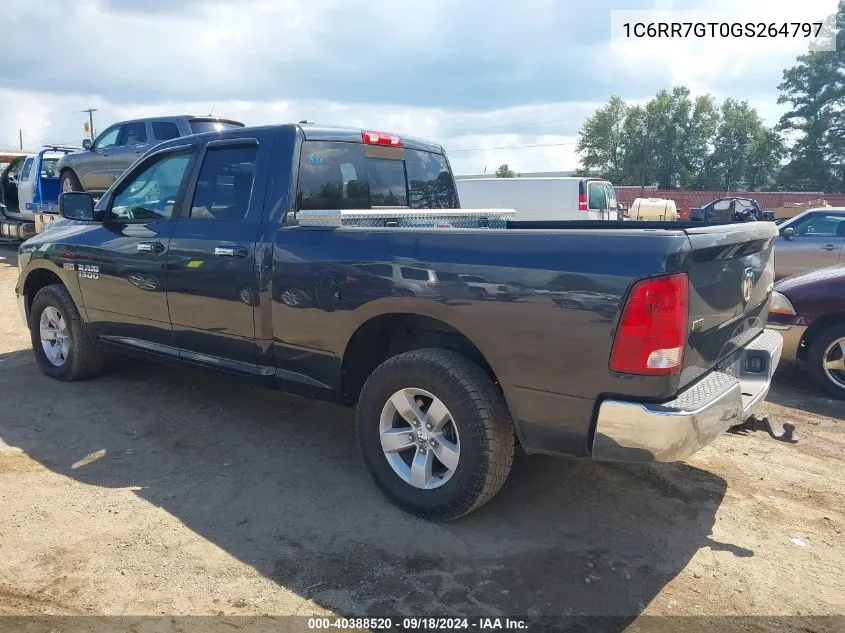 2016 Ram 1500 Slt VIN: 1C6RR7GT0GS264797 Lot: 40388520