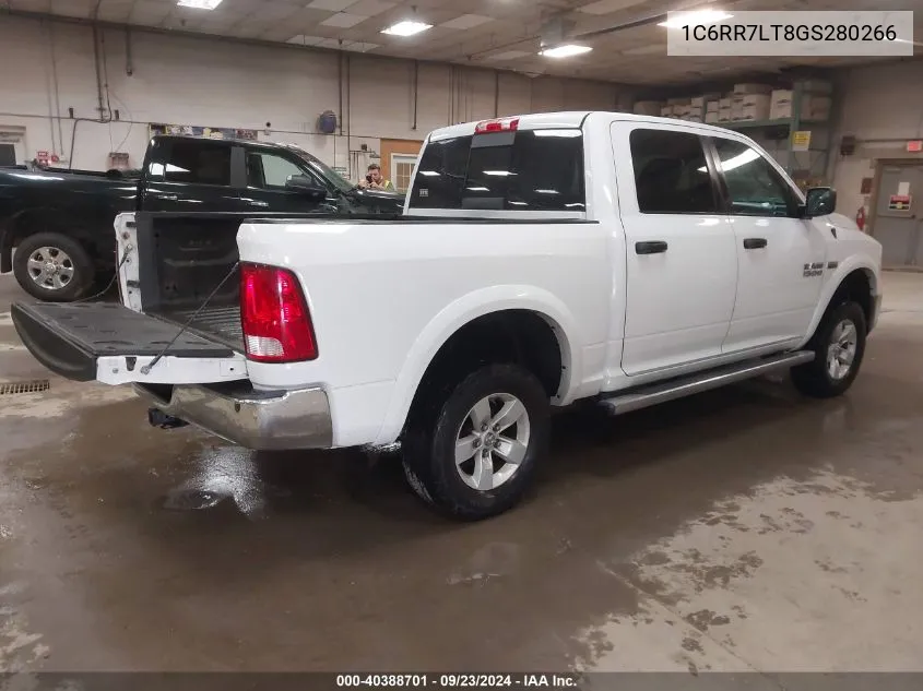 1C6RR7LT8GS280266 2016 Ram 1500 Slt