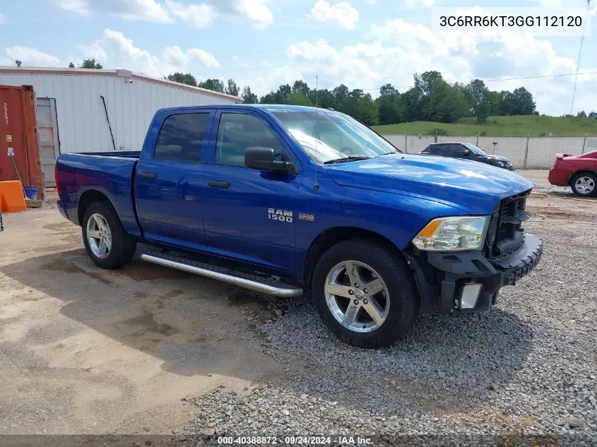 3C6RR6KT3GG112120 2016 Ram 1500 Express Crew Ca Express