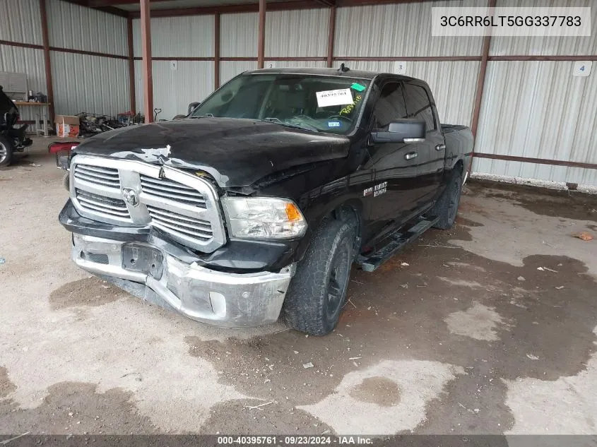 2016 Ram 1500 Slt VIN: 3C6RR6LT5GG337783 Lot: 40395761