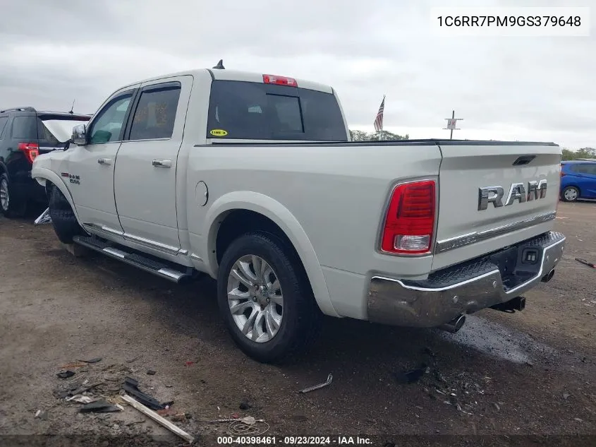 2016 Ram 1500 Longhorn Limited VIN: 1C6RR7PM9GS379648 Lot: 40398461