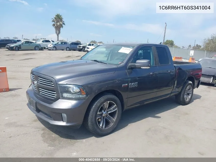 1C6RR6HT6GS341004 2016 Ram 1500 Sport