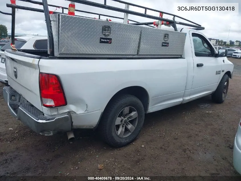 3C6JR6DT5GG130418 2016 Ram 1500 Tradesman