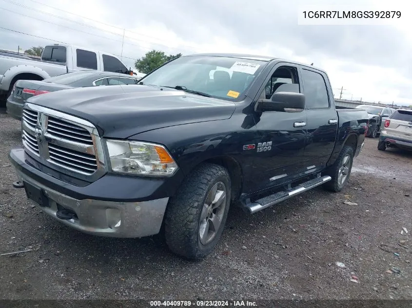 2016 Ram 1500 Big Horn VIN: 1C6RR7LM8GS392879 Lot: 40409789