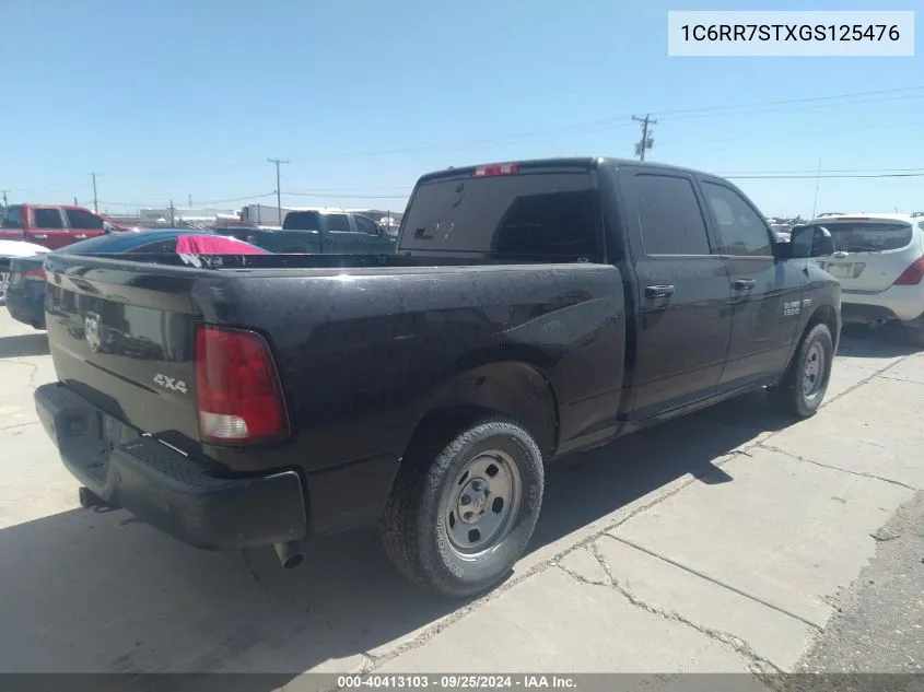 1C6RR7STXGS125476 2016 Ram 1500 Tradesman