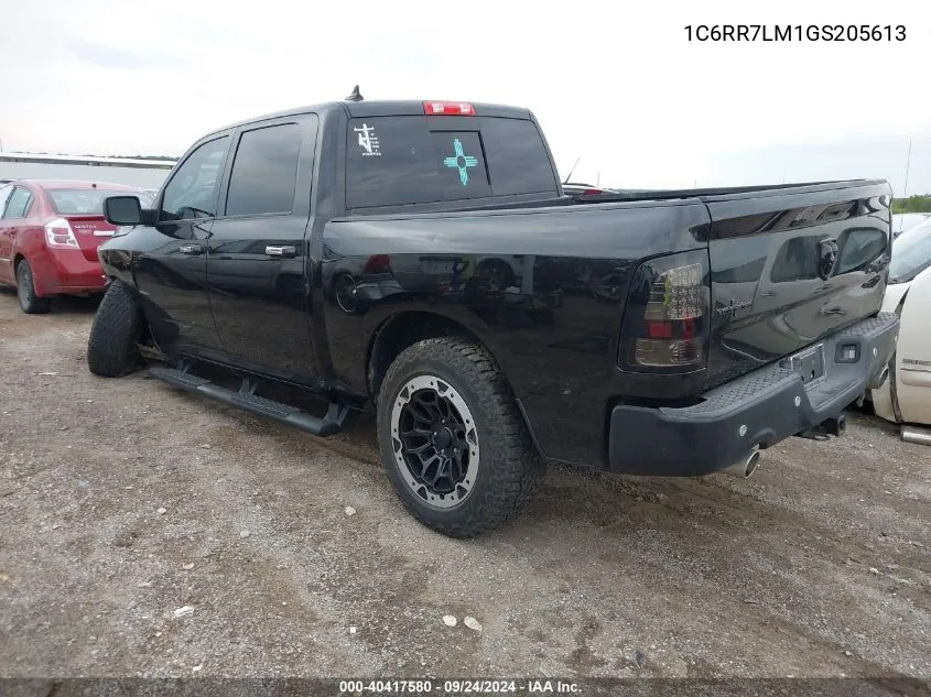 1C6RR7LM1GS205613 2016 Ram 1500 Slt