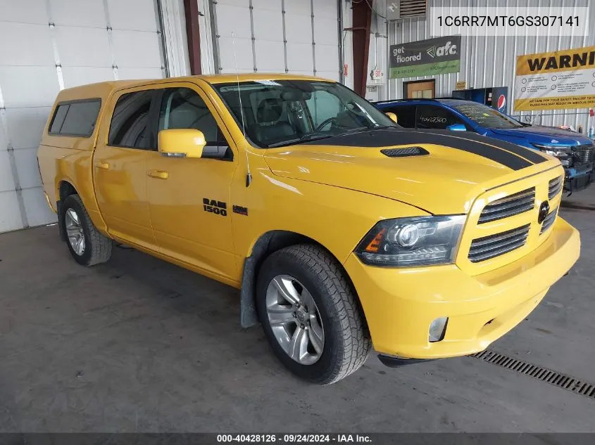 2016 Ram 1500 Sport VIN: 1C6RR7MT6GS307141 Lot: 40428126