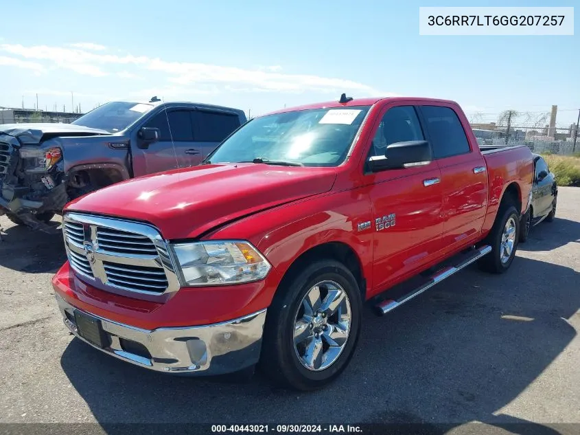 3C6RR7LT6GG207257 2016 Ram 1500 Big Horn