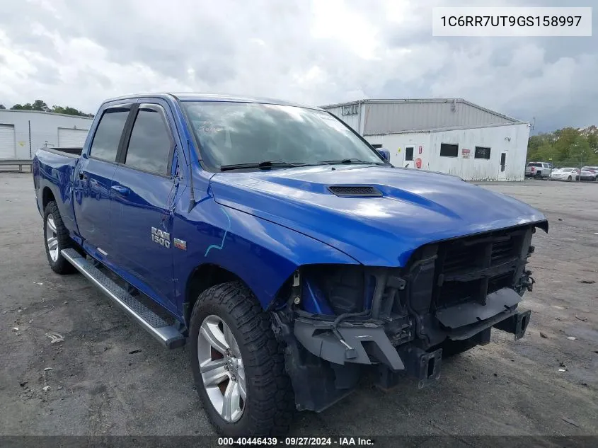 1C6RR7UT9GS158997 2016 Ram 1500 Sport