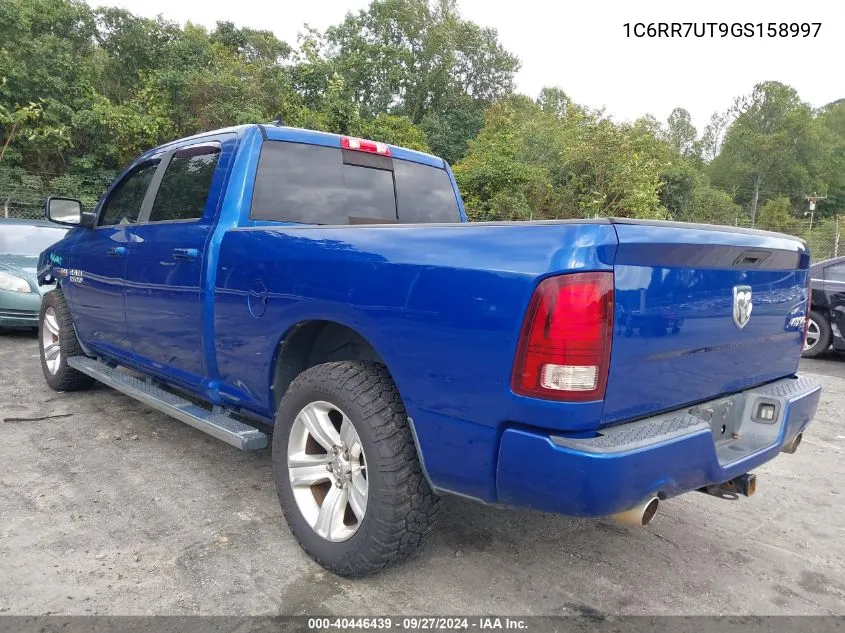 1C6RR7UT9GS158997 2016 Ram 1500 Sport