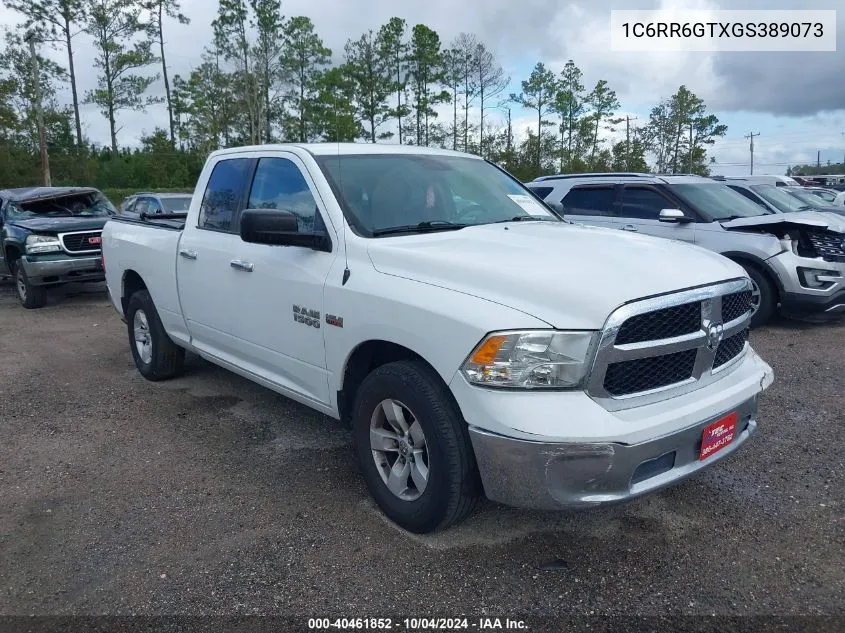 2016 Ram 1500 Slt VIN: 1C6RR6GTXGS389073 Lot: 40461852