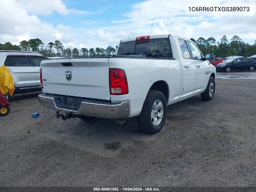 2016 Ram 1500 Slt VIN: 1C6RR6GTXGS389073 Lot: 40461852