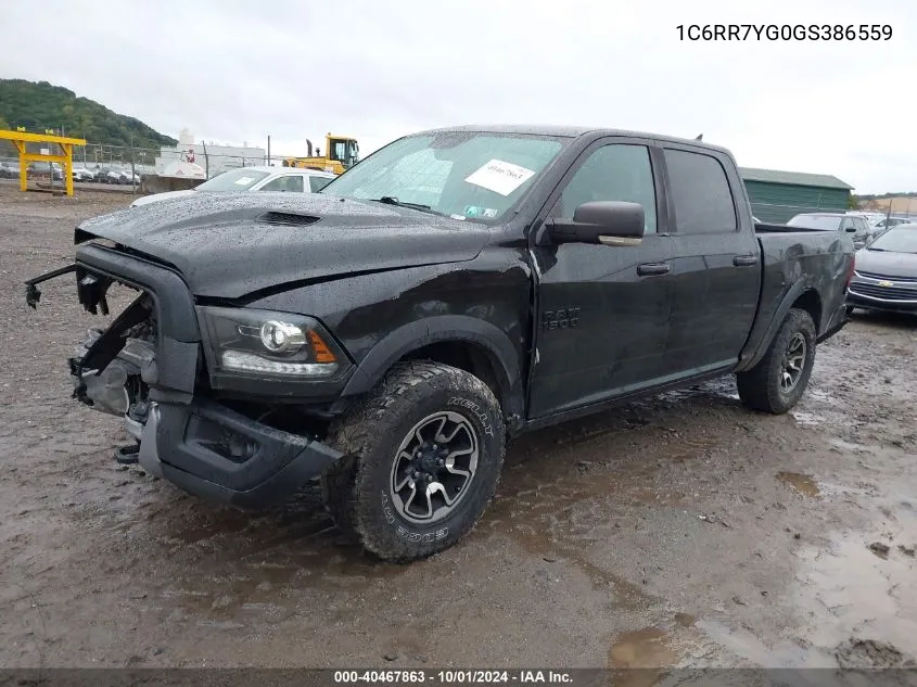 1C6RR7YG0GS386559 2016 Ram 1500 Rebel