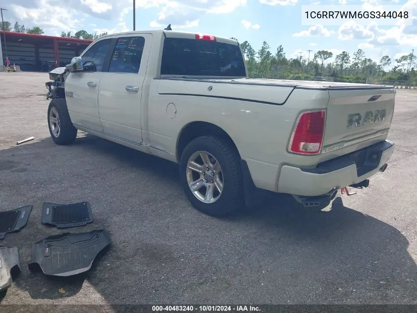 1C6RR7WM6GS344048 2016 Ram 1500 Longhorn Limited