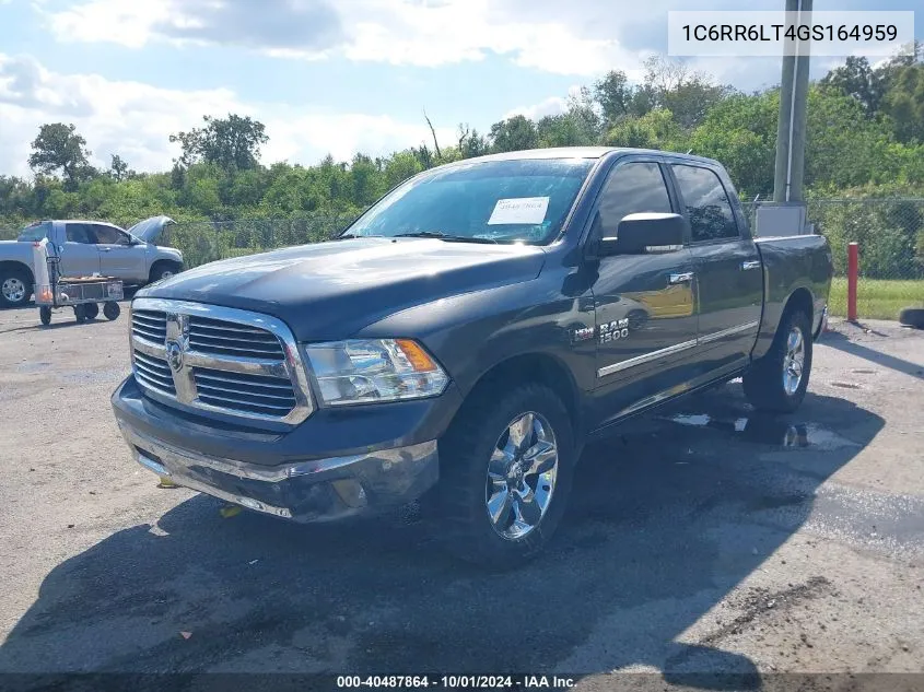 1C6RR6LT4GS164959 2016 Ram 1500 Big Horn