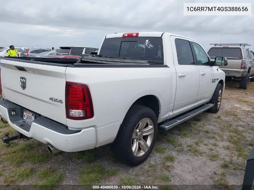 1C6RR7MT4GS388656 2016 Ram 1500 Sport