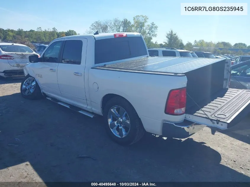 1C6RR7LG8GS235945 2016 Ram 1500 Big Horn