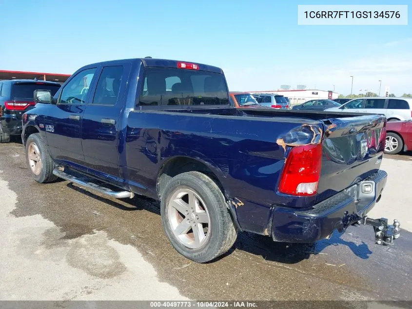 2016 Ram 1500 Express VIN: 1C6RR7FT1GS134576 Lot: 40497773