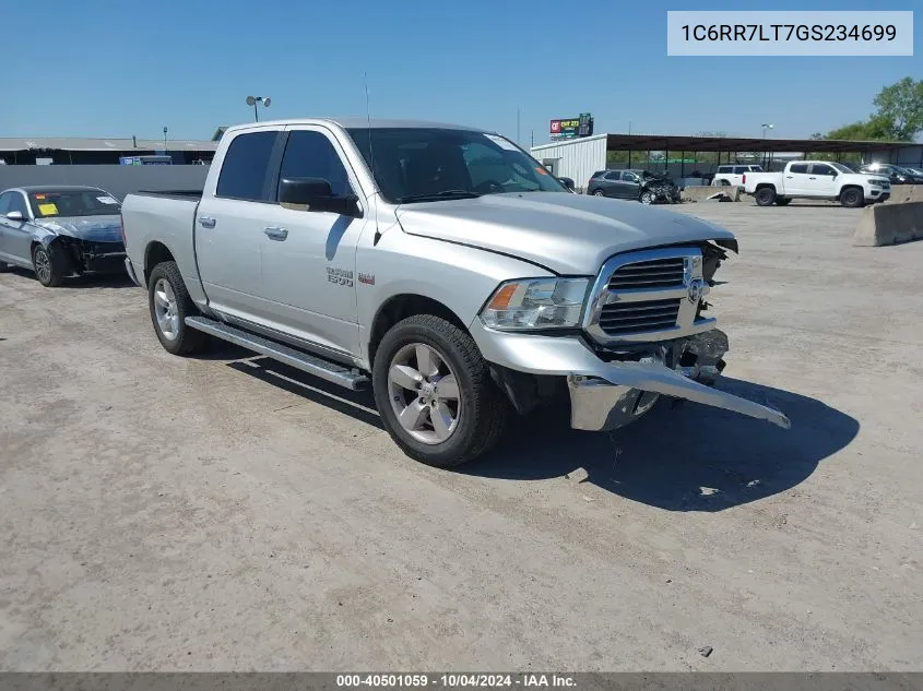 1C6RR7LT7GS234699 2016 Ram 1500 Lone Star