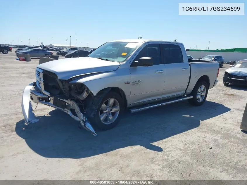 1C6RR7LT7GS234699 2016 Ram 1500 Lone Star