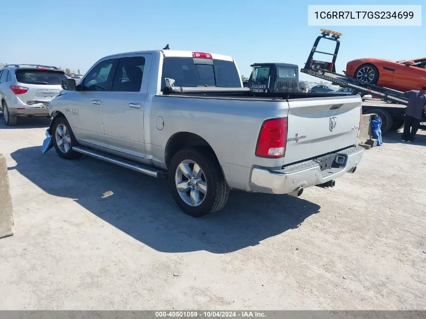 2016 Ram 1500 Lone Star VIN: 1C6RR7LT7GS234699 Lot: 40501059