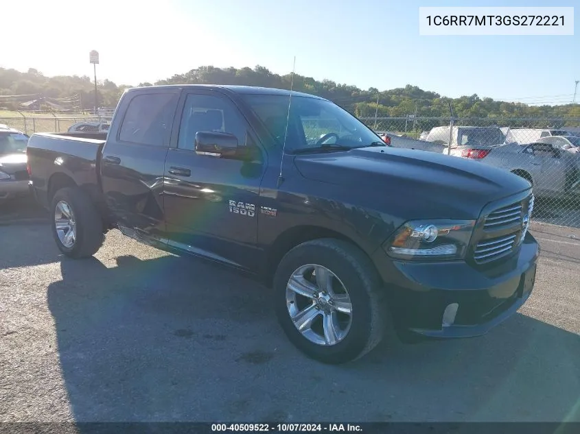 2016 Ram 1500 Sport VIN: 1C6RR7MT3GS272221 Lot: 40509522